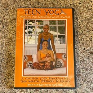 Teen Yoga DVD - Orange Cover